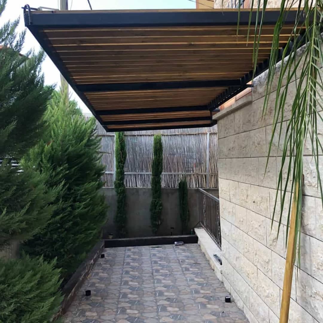 פרגולה או גג – עבודת מסגרות